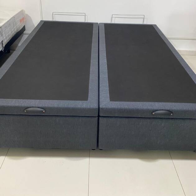 CAMA BASE BOX - PREMIUM BLINDADA SOLTEIRO