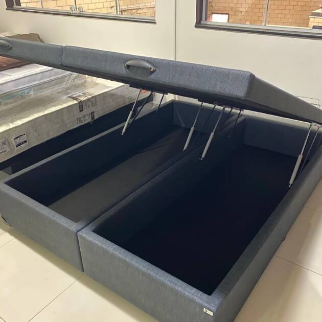 CAMA BOX BAÚ - PREMIUM BLINDADA CASAL